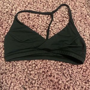 Lululemon black sports bra